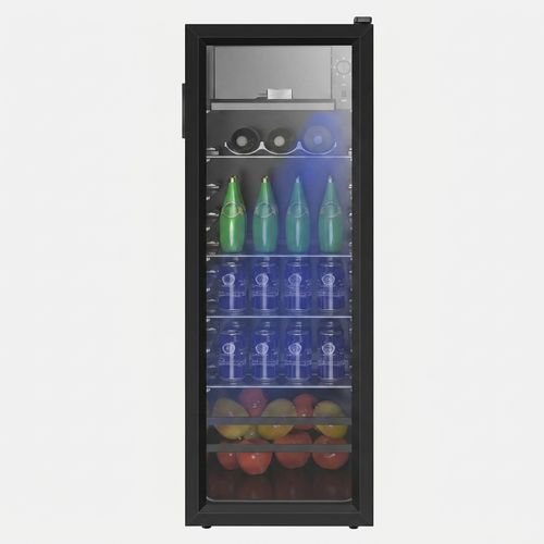 Borcolo beverage refrigerator, 180 can, glass door